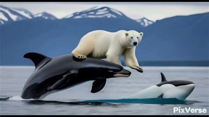 Can a polar bear pull a killer whale out of the water?