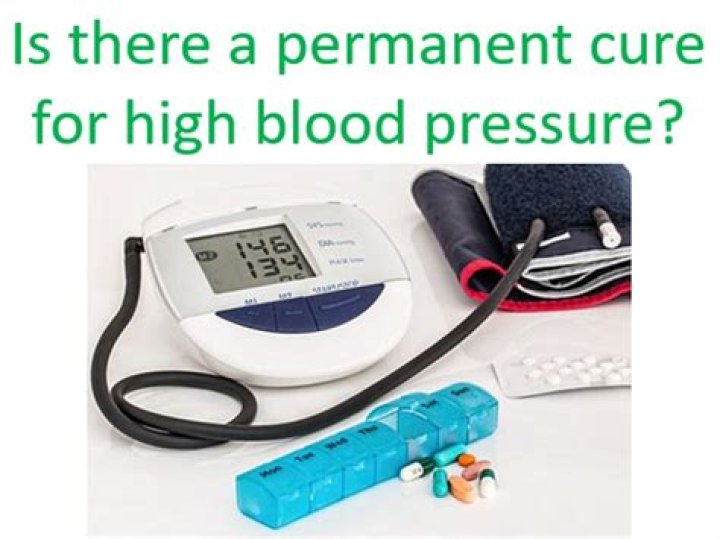 Can blood pressure be cured?
