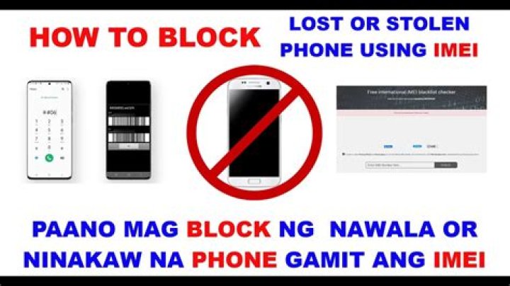 Can I block my lost phone?