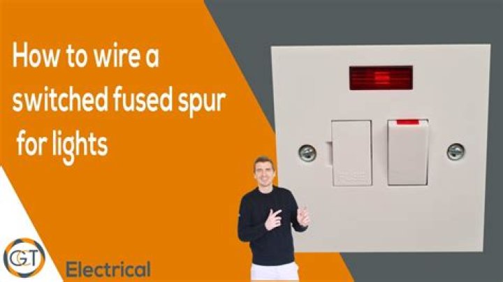 Can I use a fused spur as a light switch?