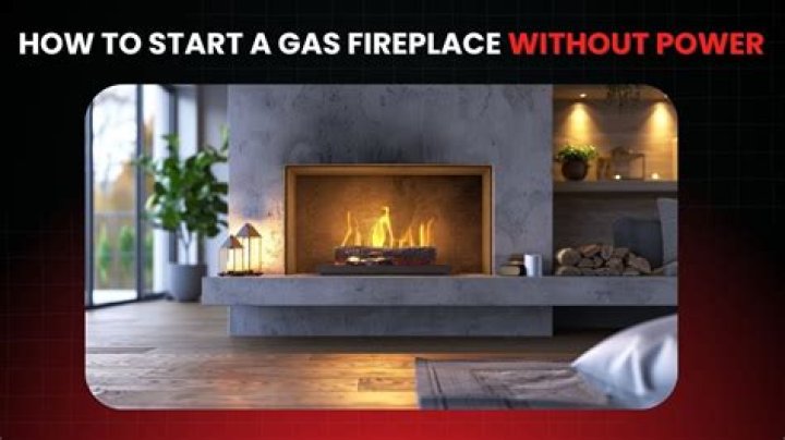 Can I use a gas fireplace without electricity?