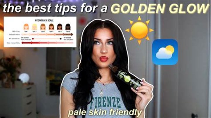 Can pale people tan?