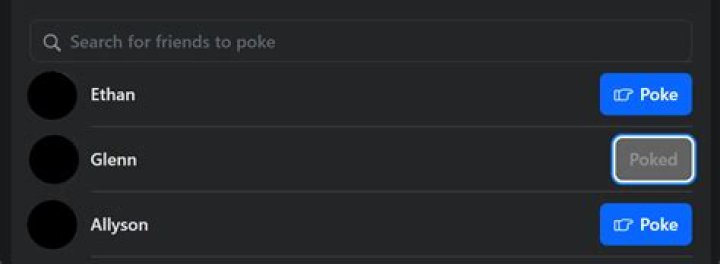 Can u still poke on Facebook 2019?