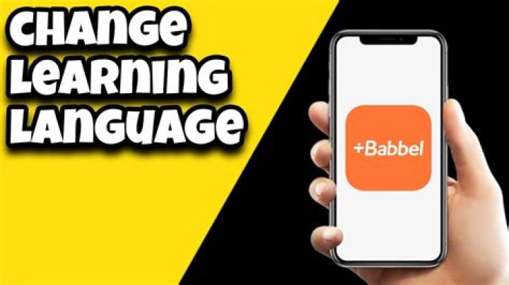 Can you change language on Babbel?