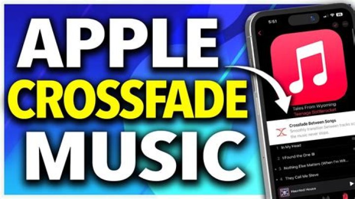 Can you crossfade on Apple music?