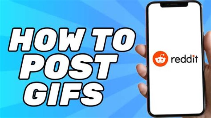 Can you post GIFs on Reddit?