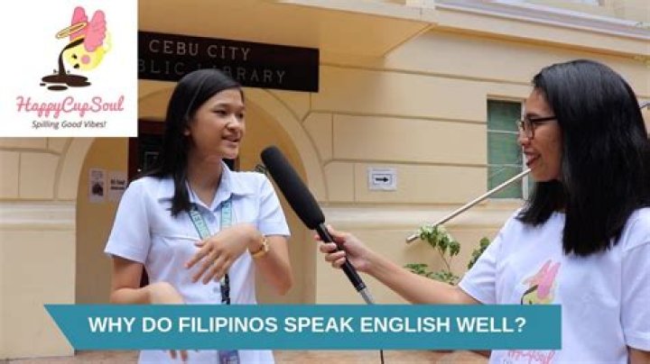 Do Filipinos speak good English?