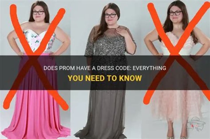 Does prom have a dress code?