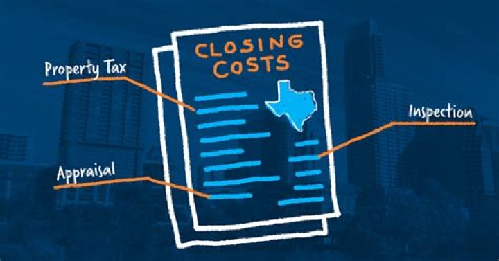 How are property taxes prorated at closing in Texas?