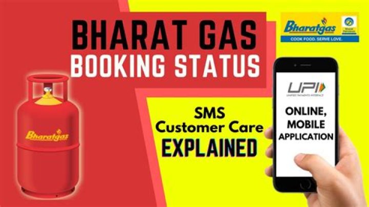 How can I check my Bharat Gas booking status?