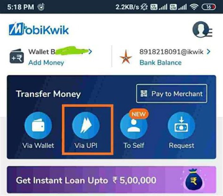 How can I transfer money from Mobikwik wallet to bank account?