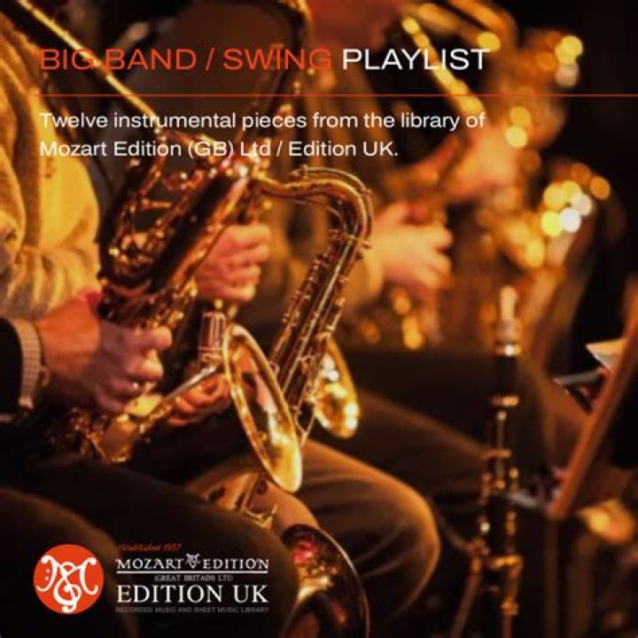 How did big band swing music originate?
