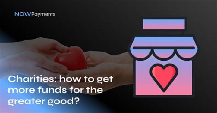 How do charities get their money?