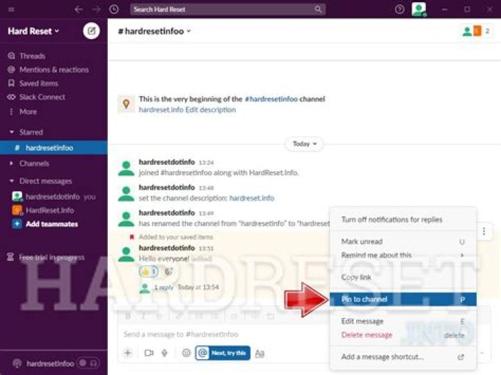 How do I format a link in slack?