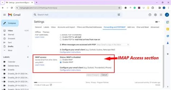 How do I know my IMAP server?