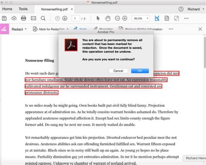 How do I redact in Word?