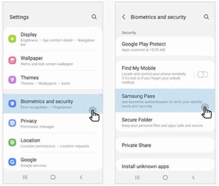 How do I see my saved passwords on my Samsung Galaxy?