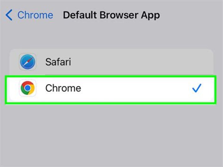 How do I set Chrome as my default browser on Android?