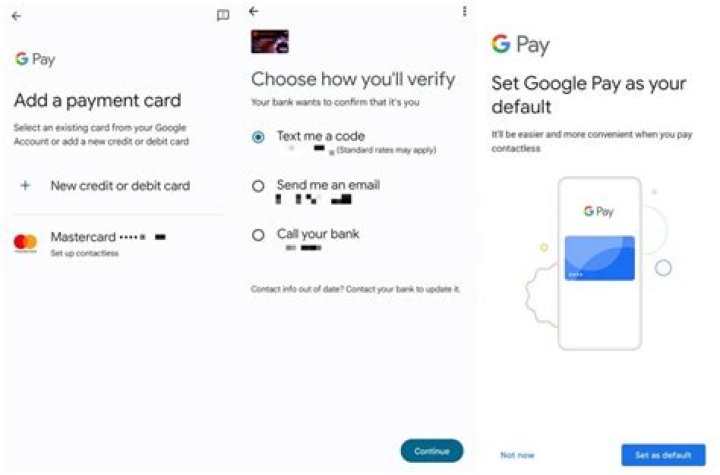 How do I use Google pay in store?