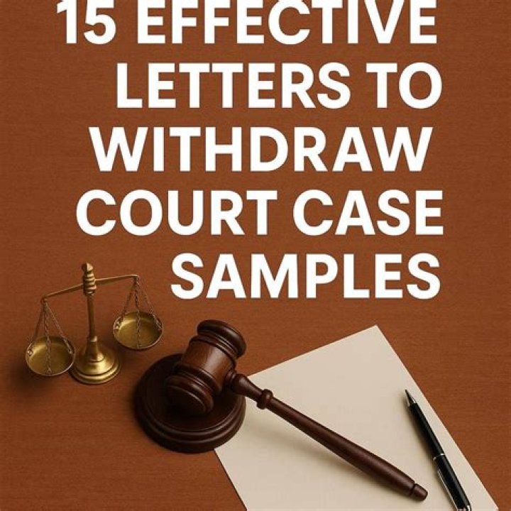 How do I withdraw a court case?