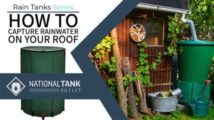 How do you catch rainwater in your garden?