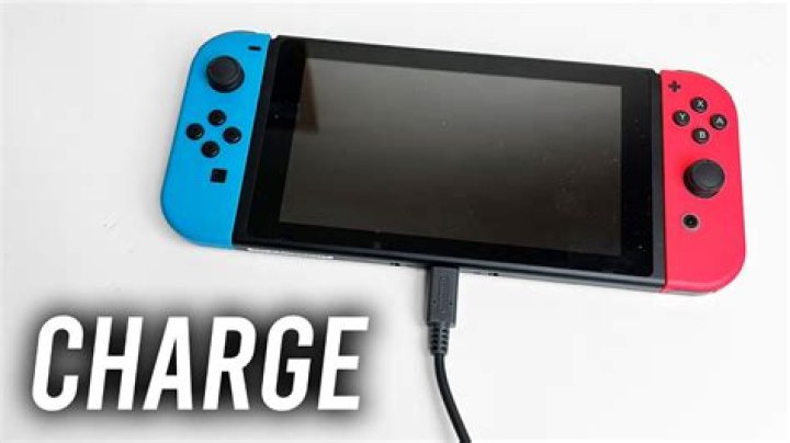 How do you charge a controller with a switch?
