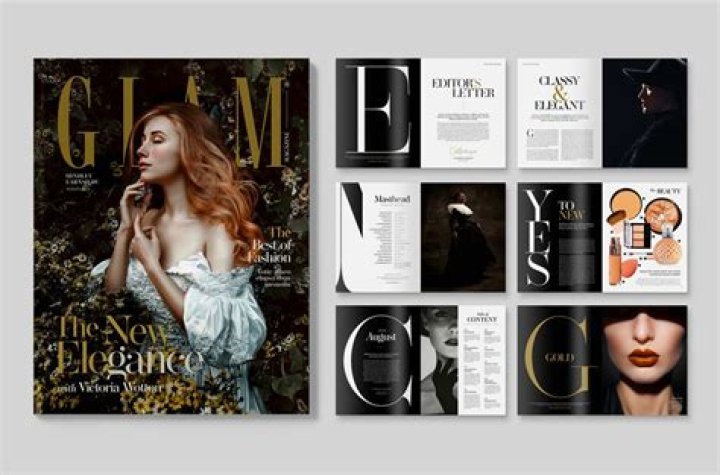 How do you create a magazine layout in InDesign?