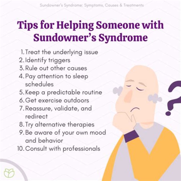 How do you deal with Sundowning?