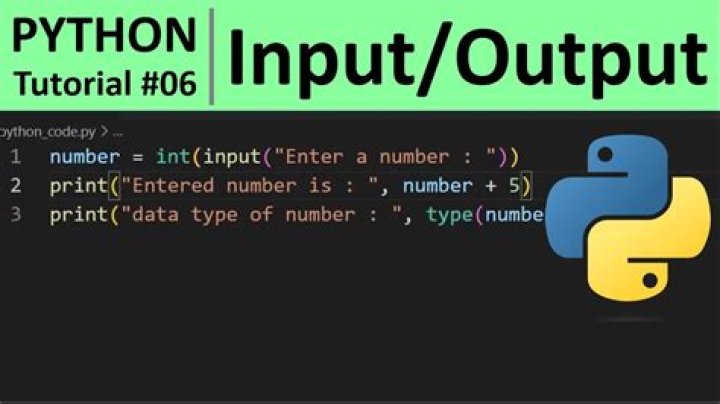 How do you get user input in python?