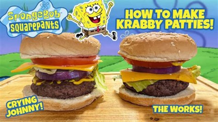 How do you make a Krabby Patty in real life?