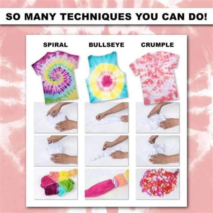 How do you make paint look like tie dye?