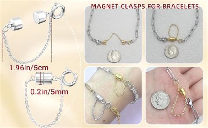 How do you put a clasp on a bracelet?