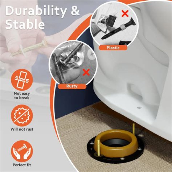 How do you remove toilet flange bolts?