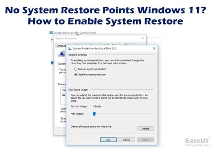 How do you restore Windows 7 if there is no restore point?