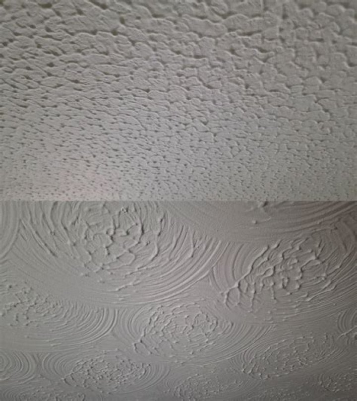 How do you smooth textured ceilings?