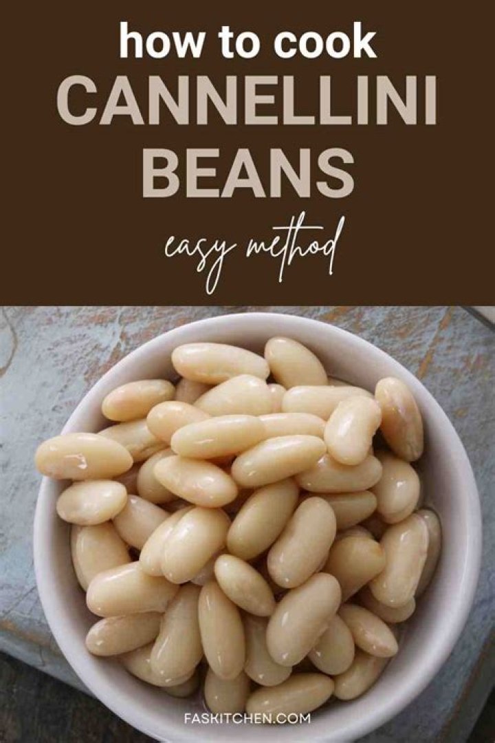 How do you soak cannellini beans?