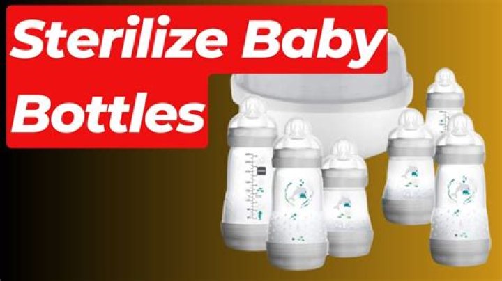 How do you sterilize baby bottles when traveling?