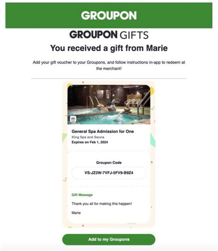 How do you use Groupon vouchers?