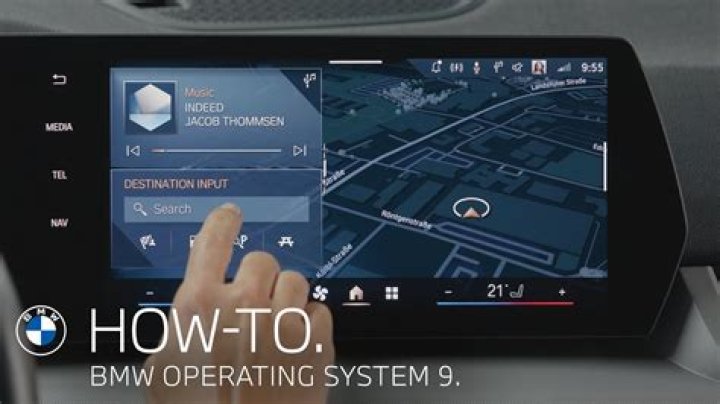 How do you use the BMW navigation system?