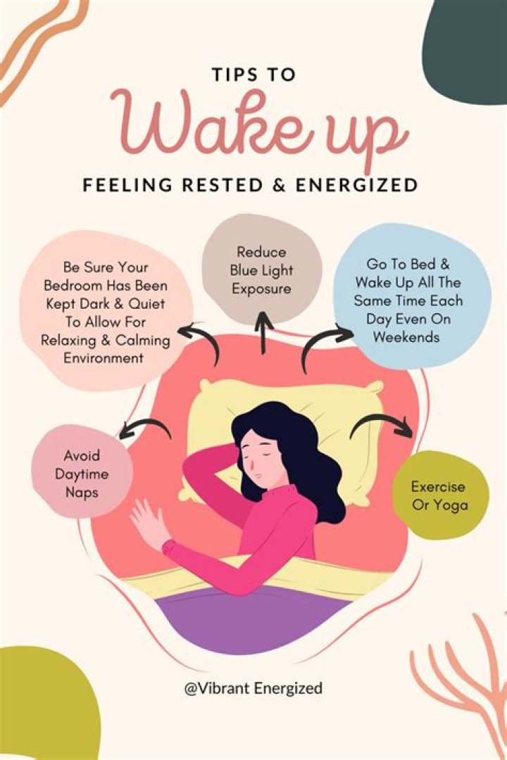 How do you wake up feeling rested?