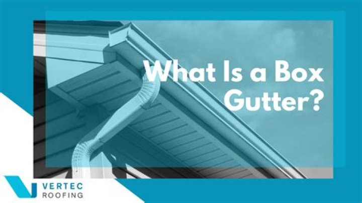 How does a box gutter work?