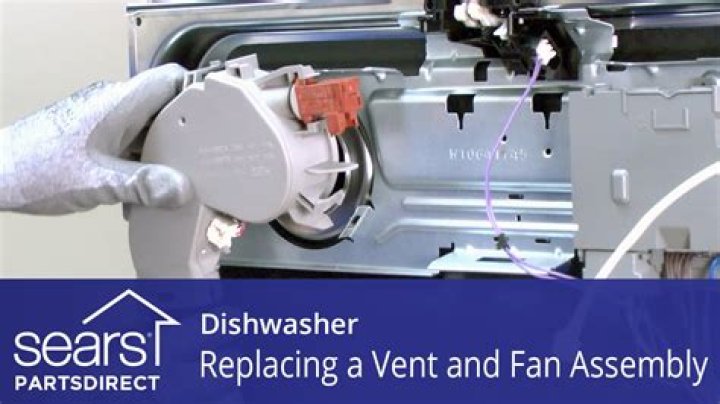 How does a dishwasher vent steam?