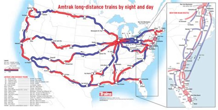 How fast is the Amtrak train?