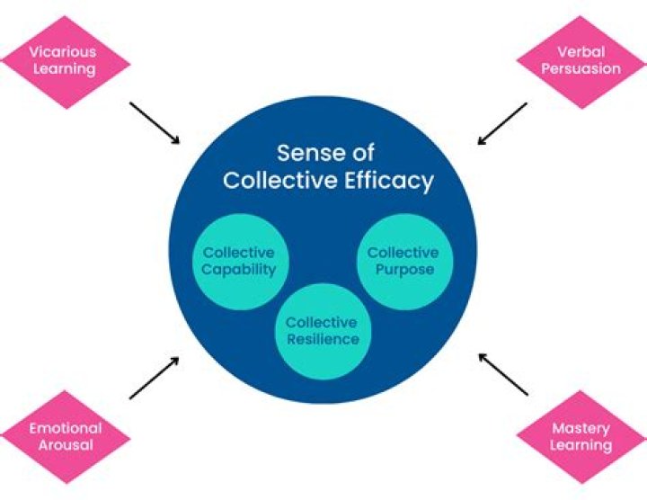 How is collective efficacy measured?