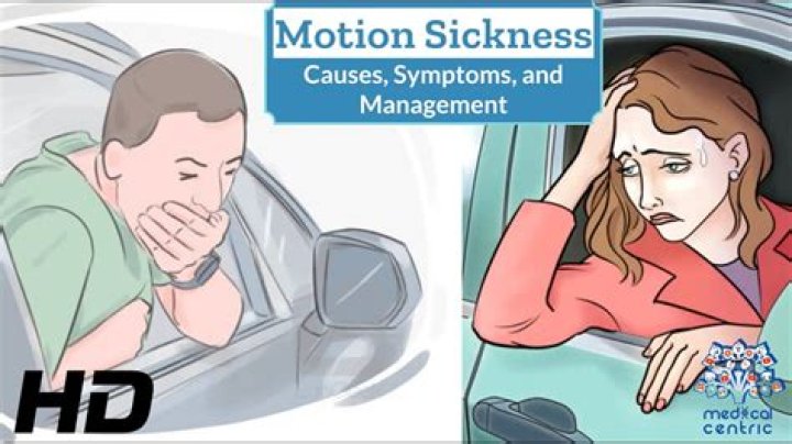 How long can motion sickness last after flying?
