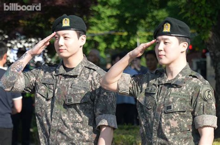 How long is the mandatory military service in Korea?