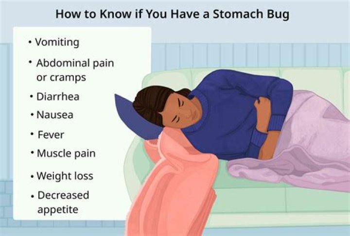 How long should you stay off work with a stomach bug?