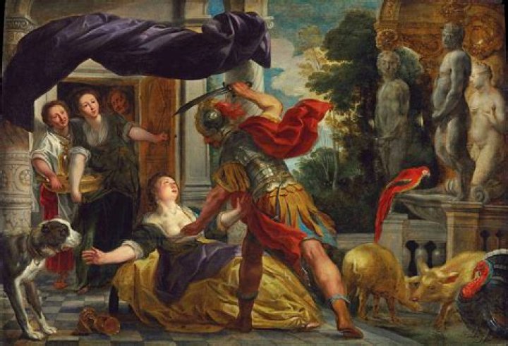 How long was Odysseus with Circe?