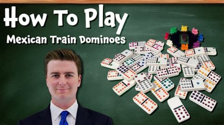 How many dominoes do you need for 4 players in Mexican train?