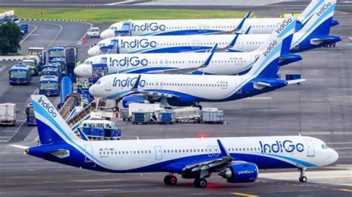How many IndiGo flights are there in India?
